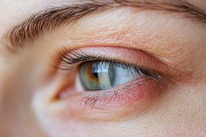 Hoa tai và sơn móng tay có thể gây ra bệnh chàm mí mắt không?